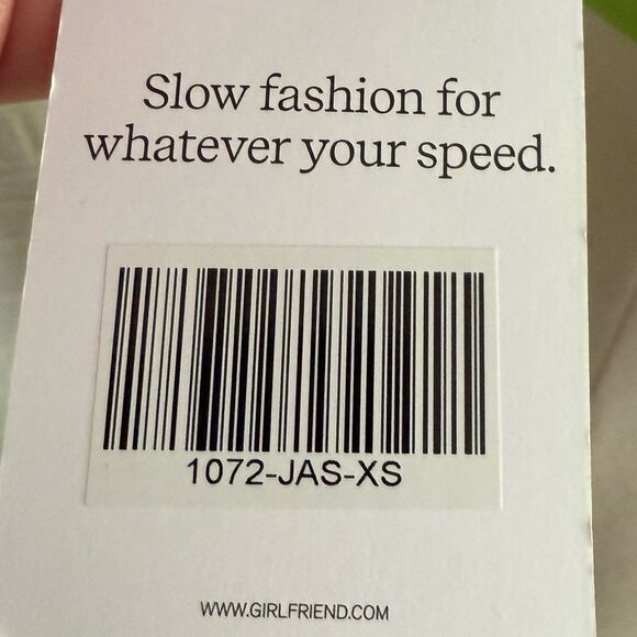 NWT Girlfriend Collective Green Dylan Sport Bra Key Lime Size XS - Picture 4 of 6